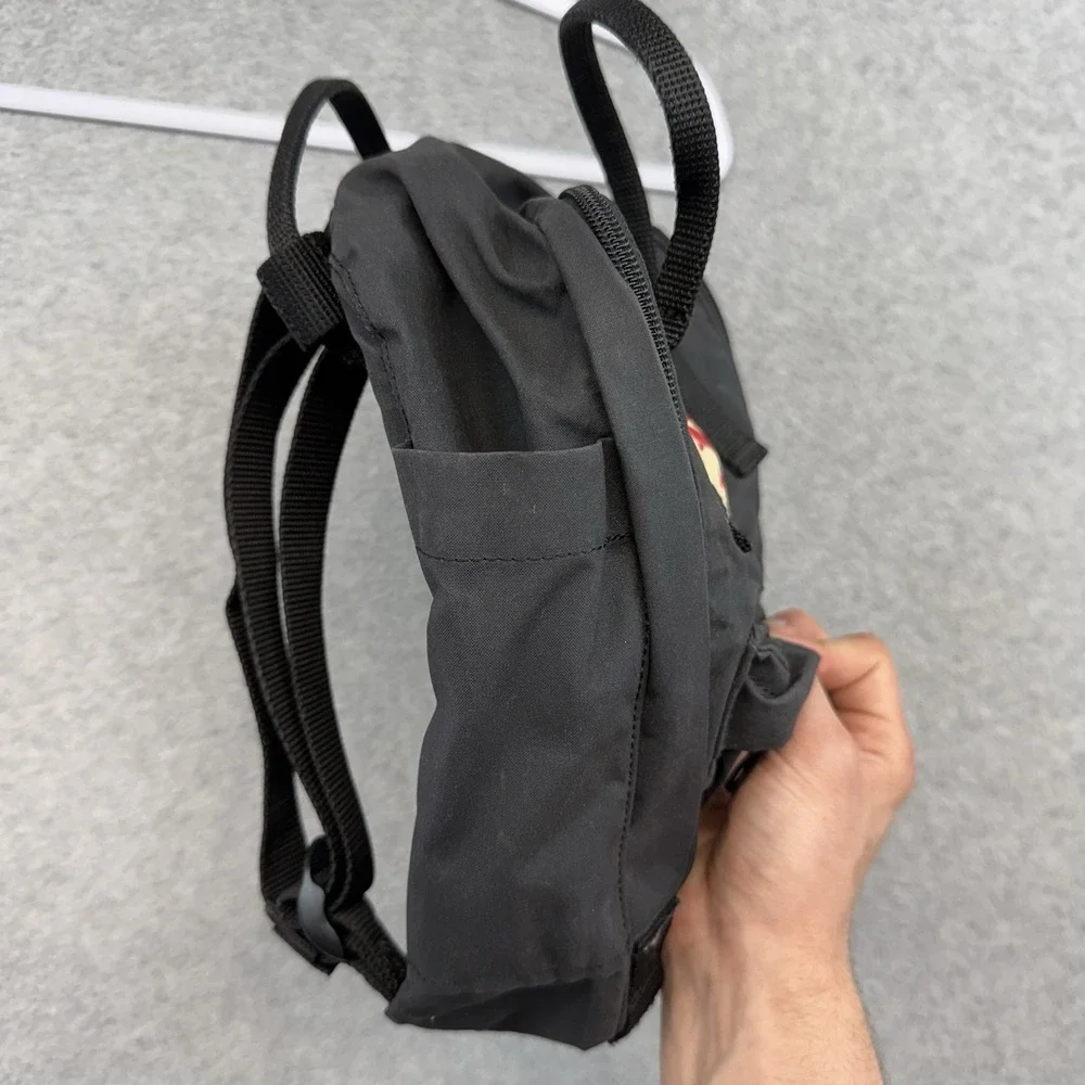 FJALLRAVEN KANKEN MINI BACKPACK‎ 23561 Graphite Gray Black Book Bag Small Bag